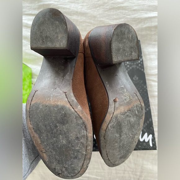 Sam EDELMAN- brown suede booties - Picture 4 of 7